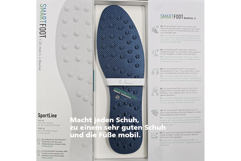 SmartInsole - Fußbettung